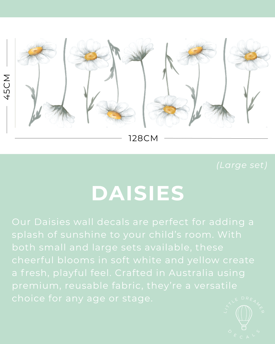 Daisies (Small and Large Sets)