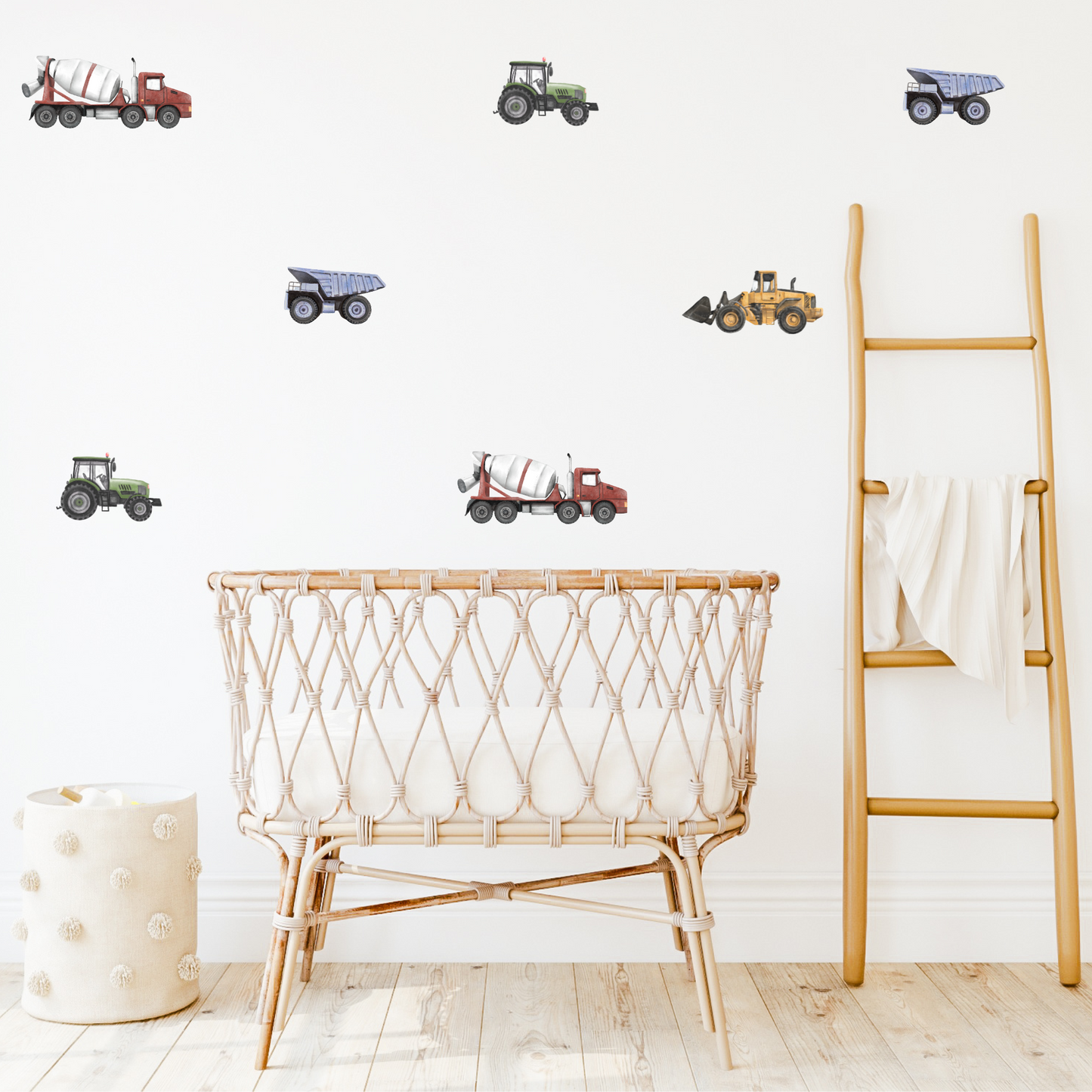 Non-toxic reusable truck wall decals. Australian made.