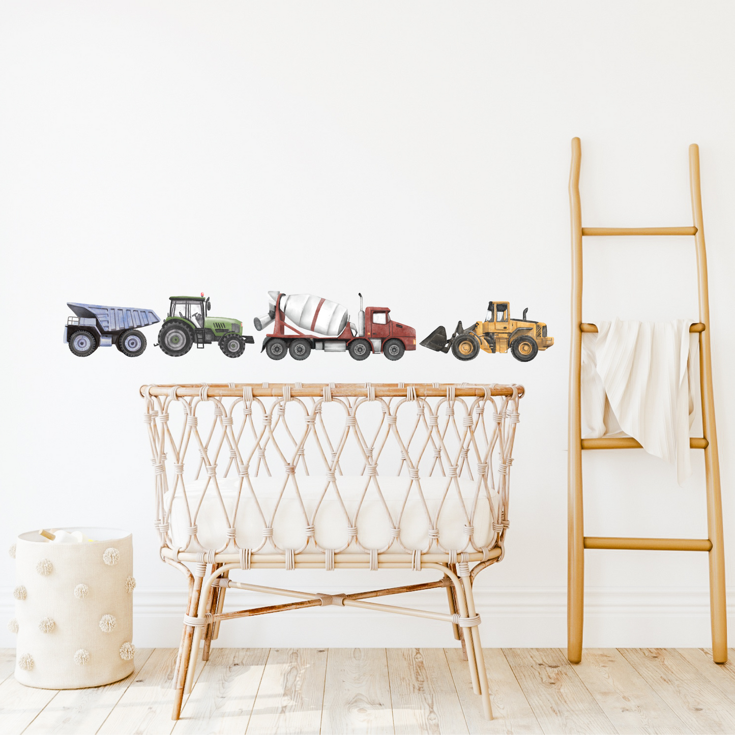 Non-toxic reusable truck wall decals. Australian made.