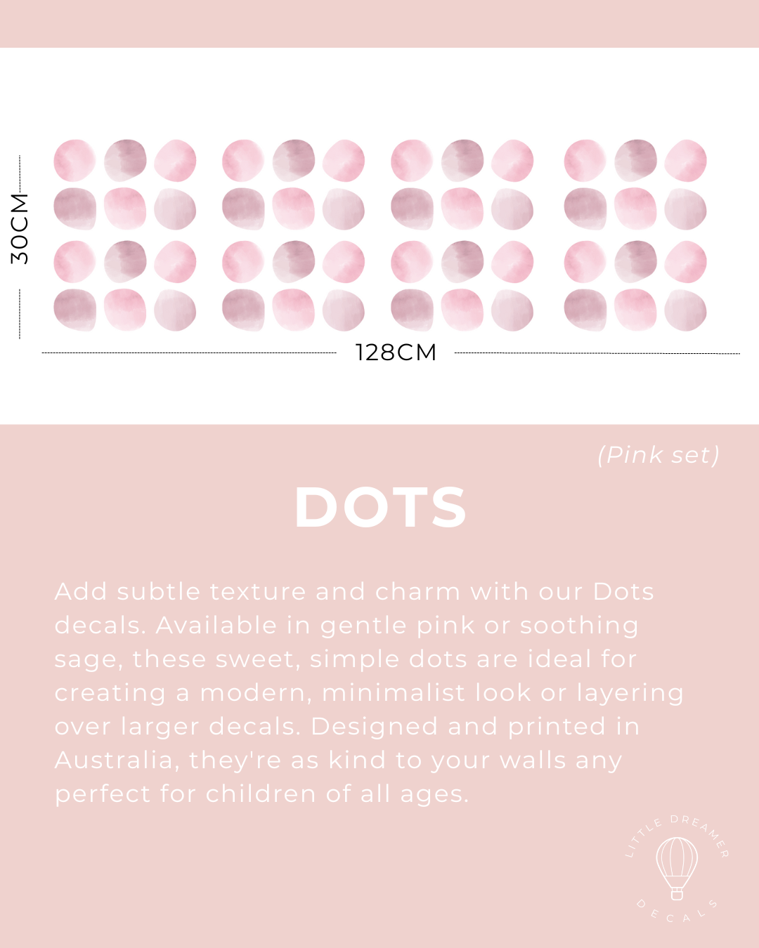 Dots (Pink and Sage Sets)