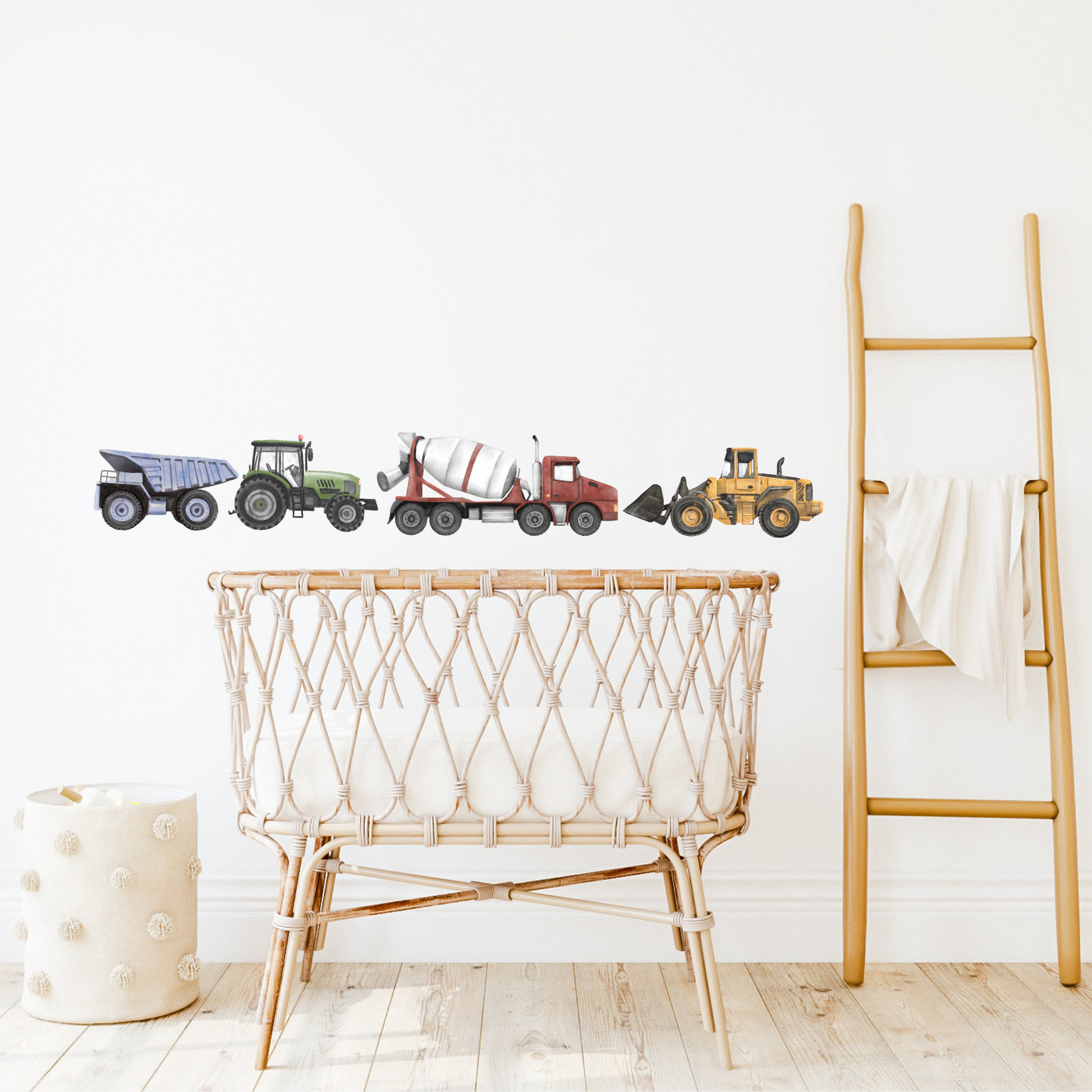 Non-toxic reusable truck wall decals. Australian made.